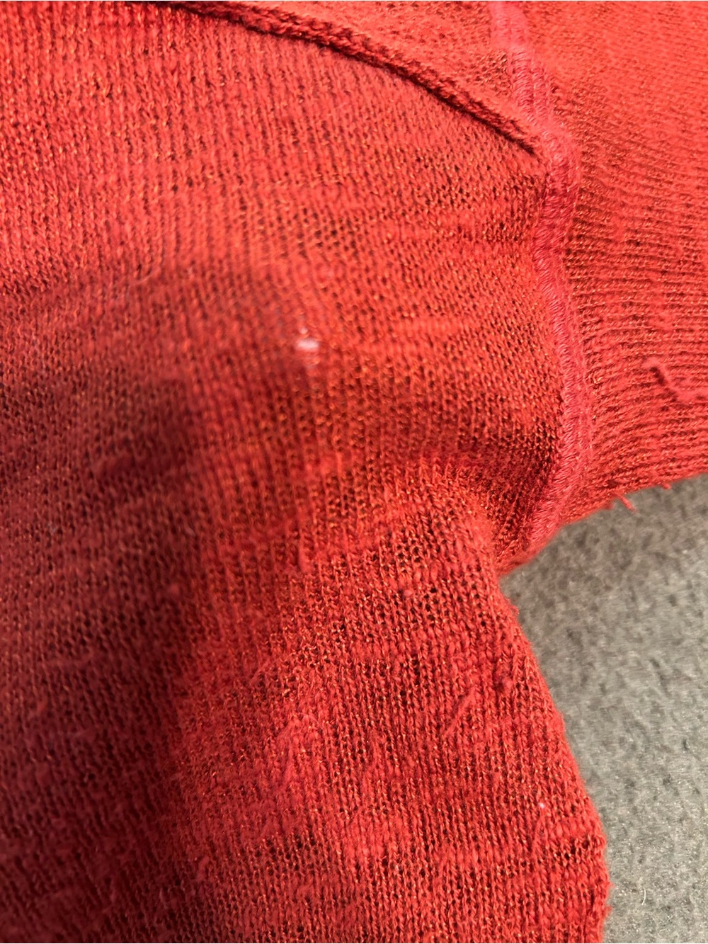 ruby moon Red Cowl Neck Tunic Sweater - Picture 3 of 3